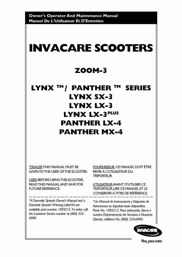 Invacare Mobility Aid PANTHER LX-4-page_pdf